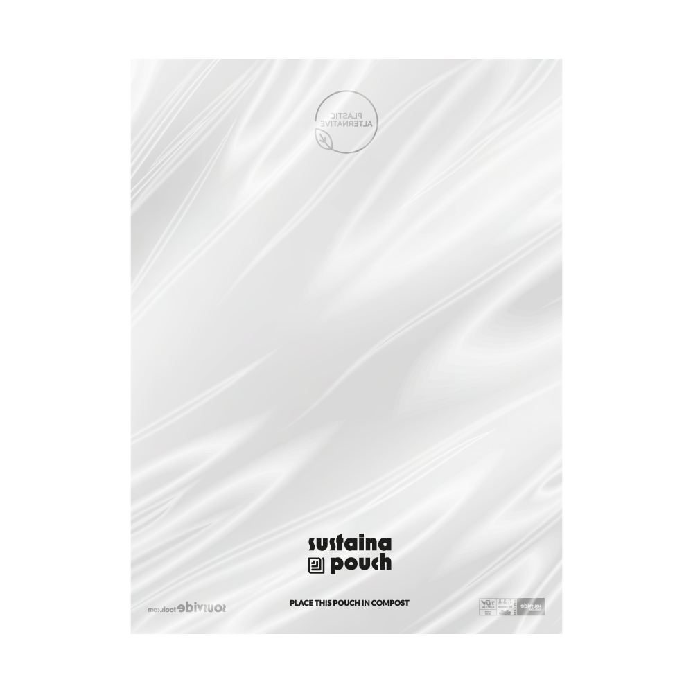 200 stk Sustainapouch glatte sous vide vakuumposer 20x30 cm miljøvenligt materiale