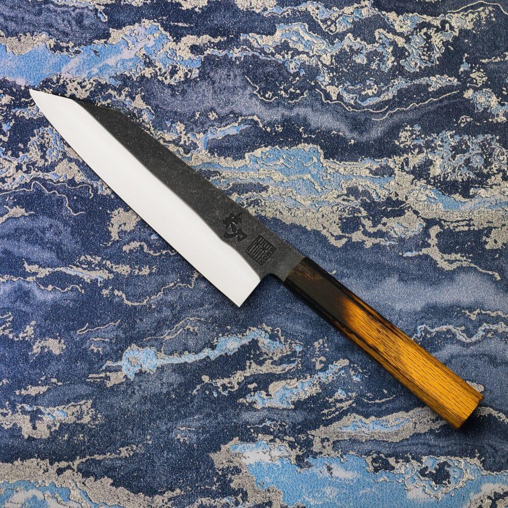 Riceknife RAW OAK FRIGG Santokukniv med egetræsskaft