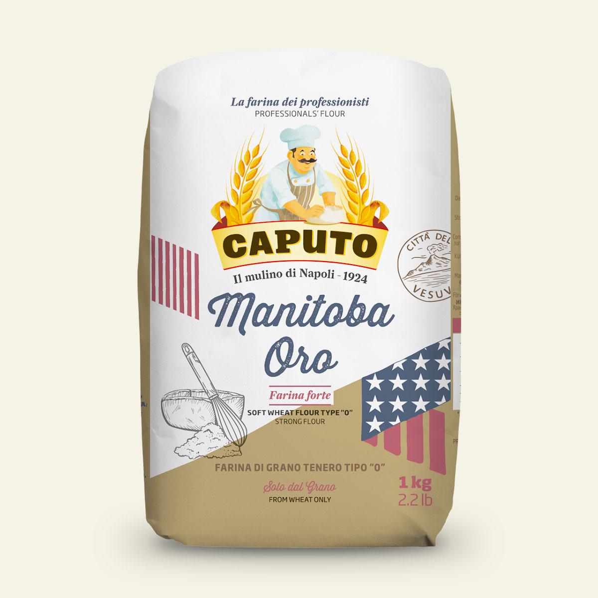 Caputo Manitoba Oro mel 1 kg pose