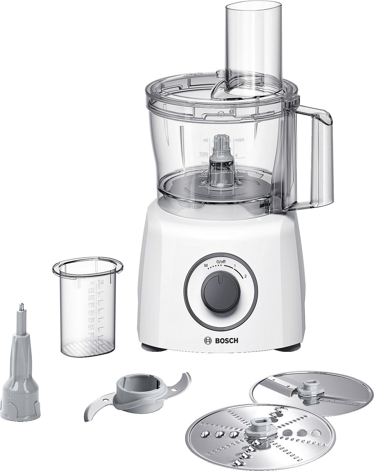 Bosch MultiTalent 3 foodprocessor MCM3110W 800 W hvid