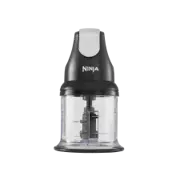 Ninja Express Chop minihakker og blender NJ1002EUBK i sort og sølv