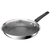 Tefal Emotion Plus SS Tri-Ply Mesh PFTE stegepande 28 cm i rustfrit stål