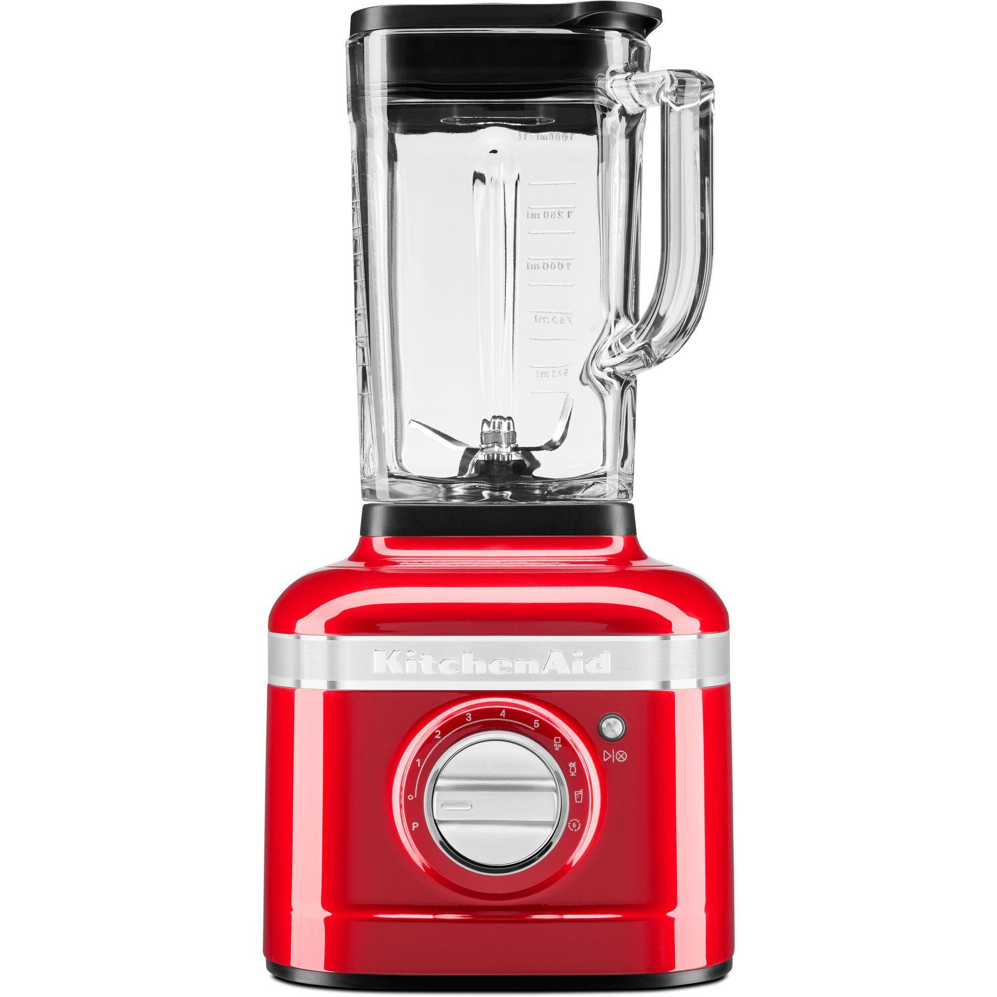 KitchenAid Artisan K400 blender i æblerød farve