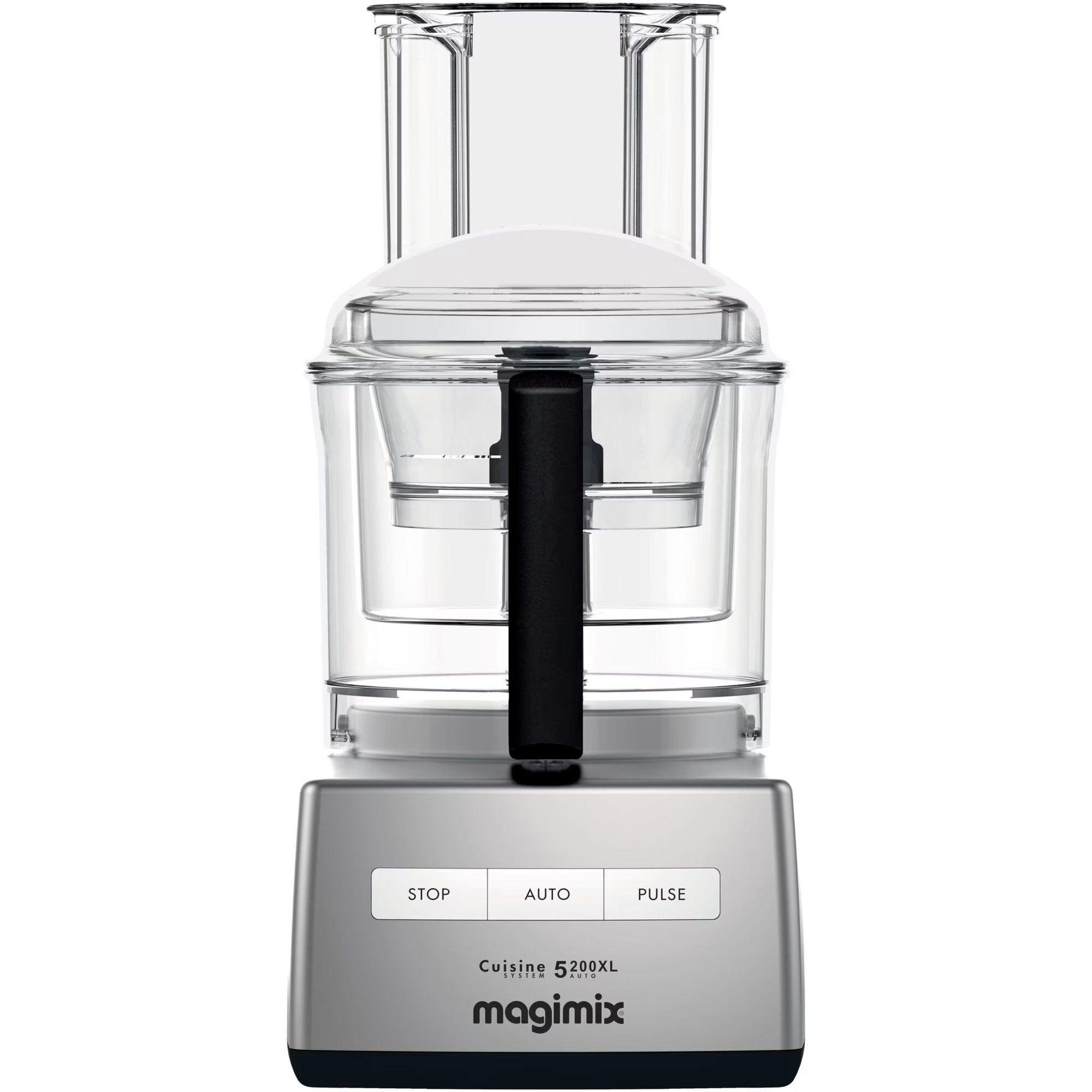Magimix CS 5200 XL foodprocessor i børstet stål