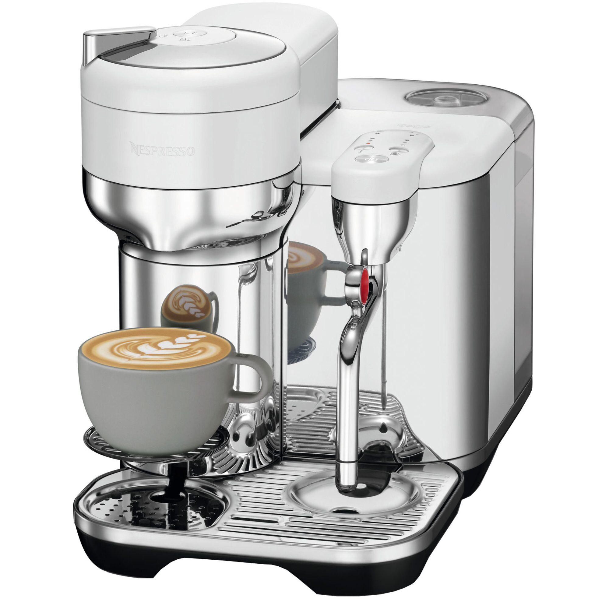 Nespresso by Sage Vertuo Creatista kapselmaskine sea salt white