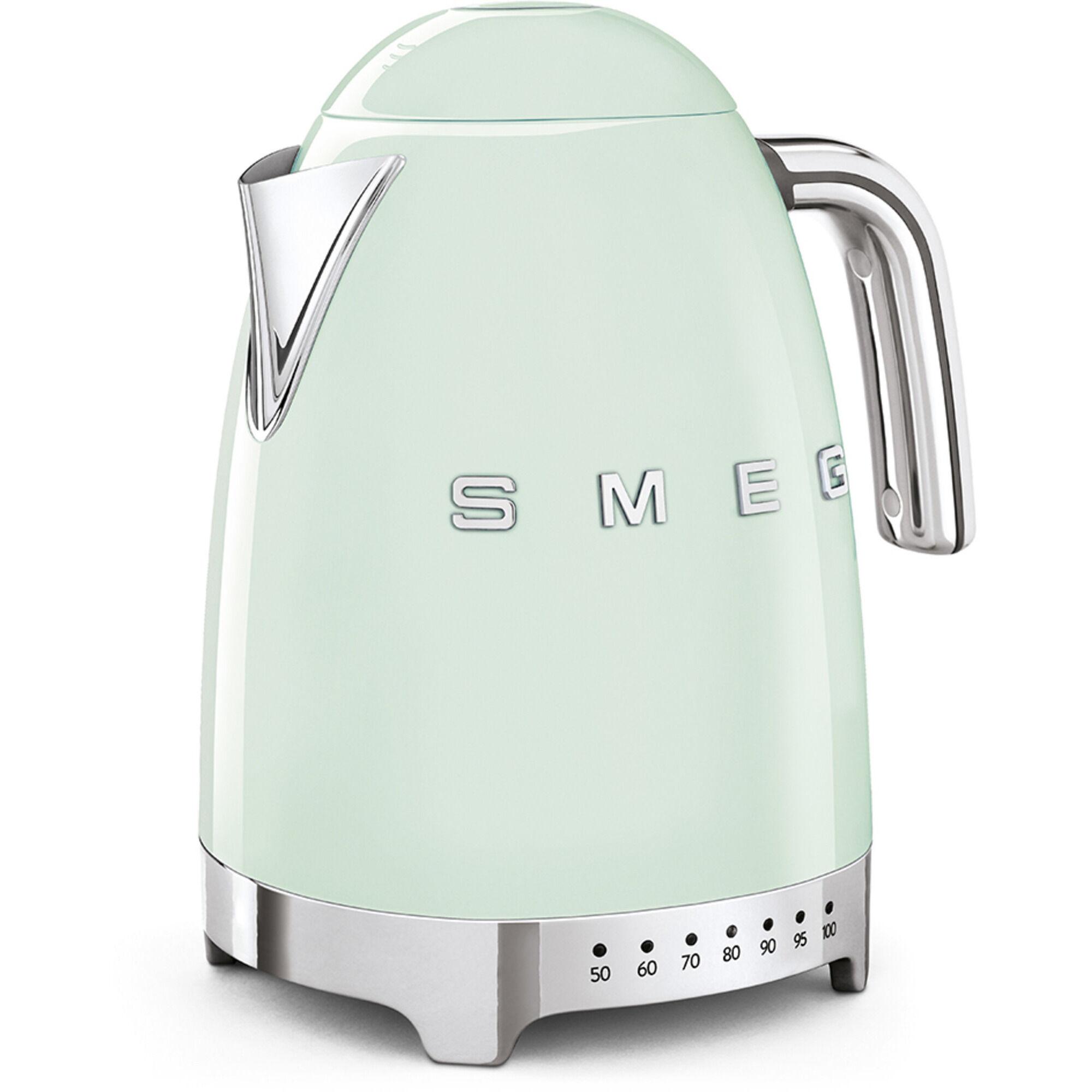 Smeg KLF04PGEU elkedel 1,7 liter pastelgrøn