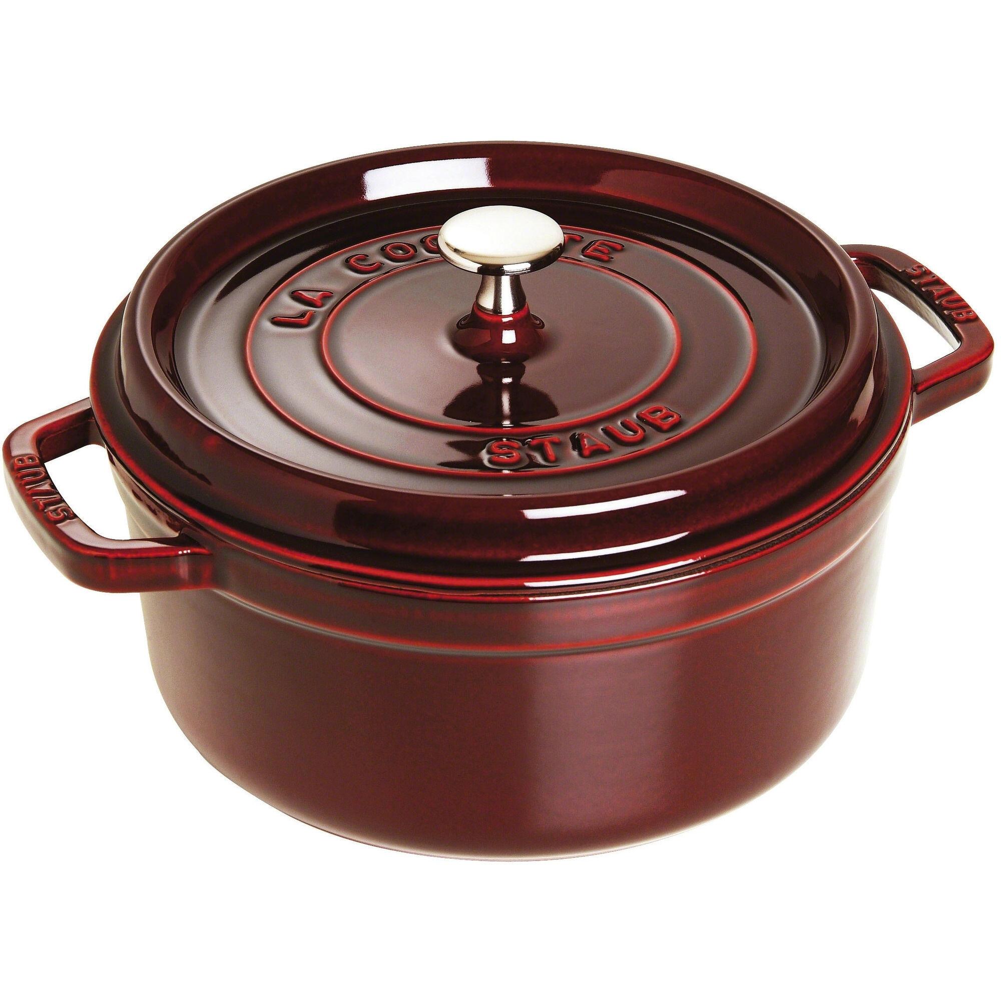Staub Rund Gryde 26 cm 5,2 liter