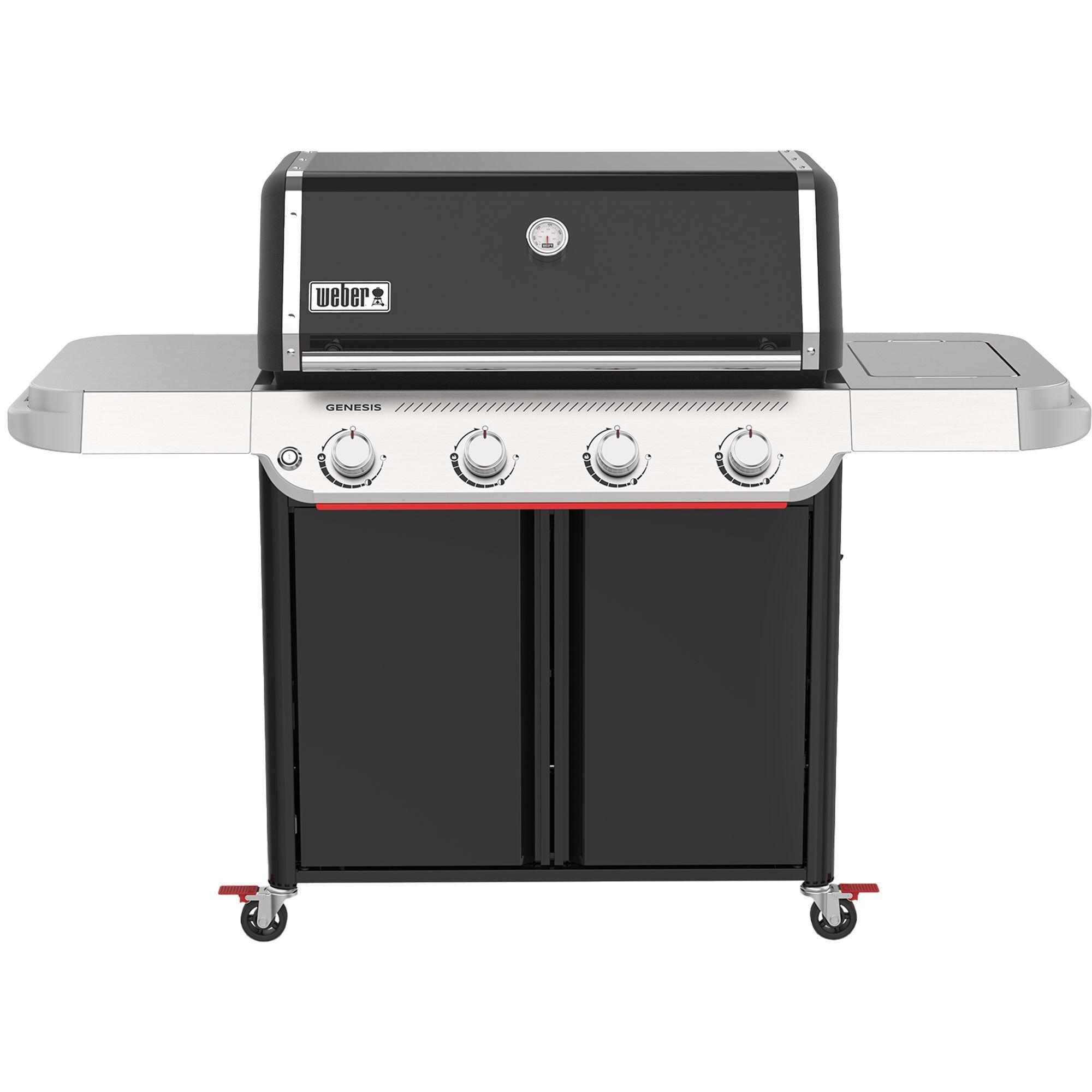 Weber Genesis E-415W premium gasgrill med 4 brændere