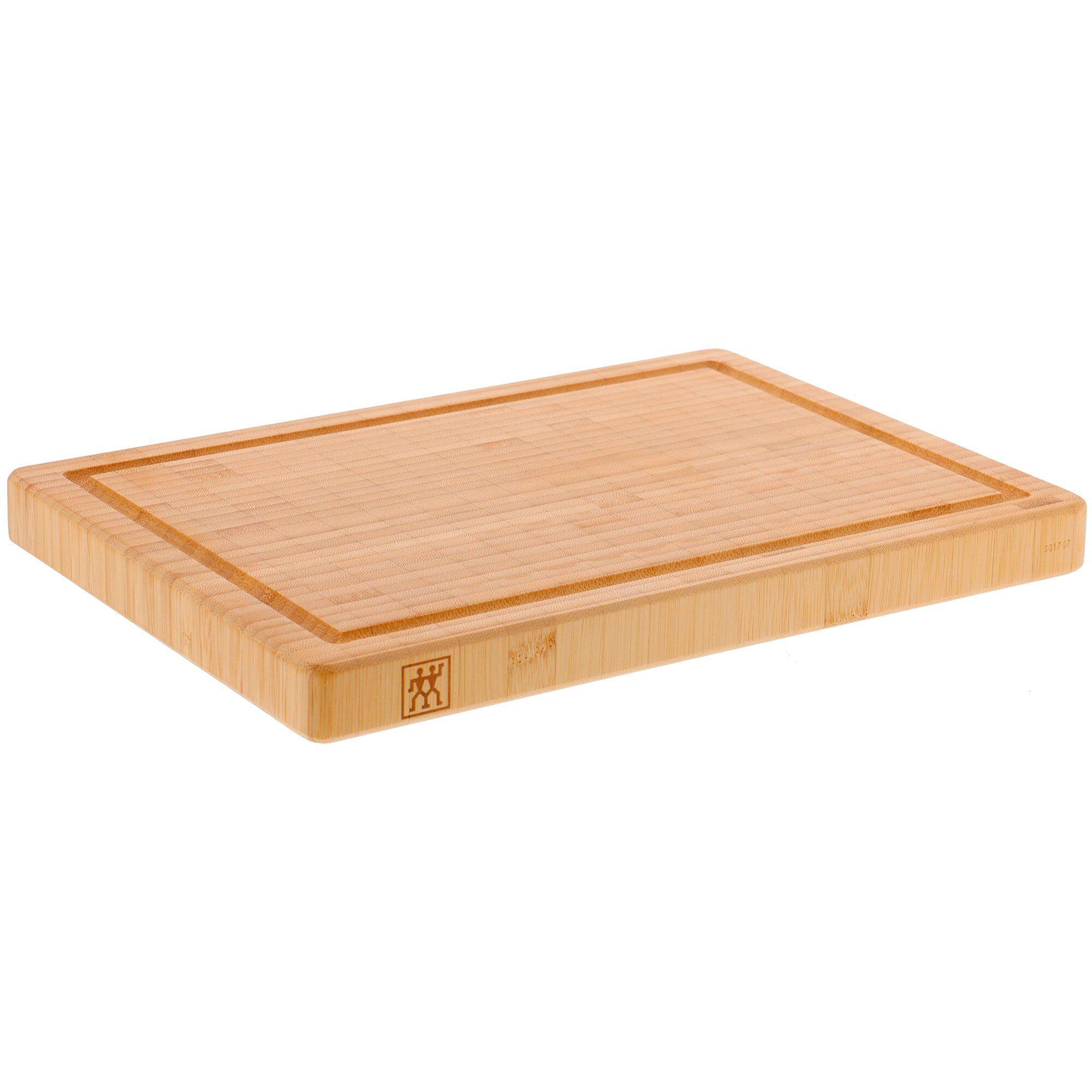 Zwilling skærebræt i bambus 42x31 cm med saftgrøft