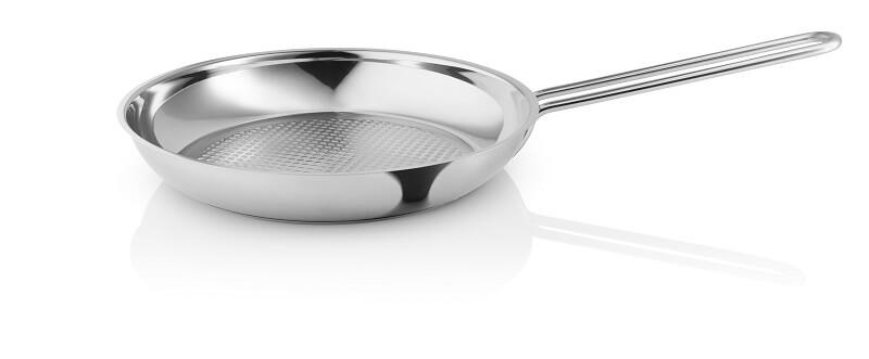 Eva Trio Honeycomb stegepande rustfri stål Ø28 cm