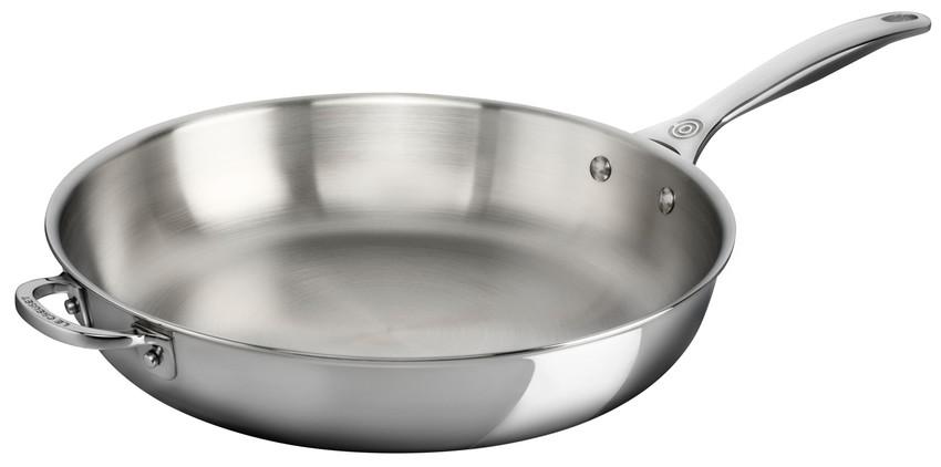 Le Creuset 3-PLY Signature dyb stegepande 28 cm