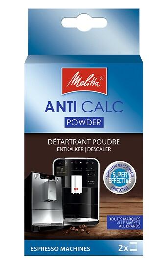 Melitta Anti Calc afkalkningspulver til espressomaskiner 2 x 40 g