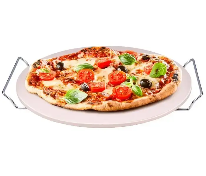 Alpina pizzasten Ø 33 cm i hvid