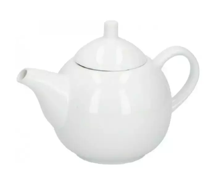Alpina tekande i hvidt porcelæn, 1 liter