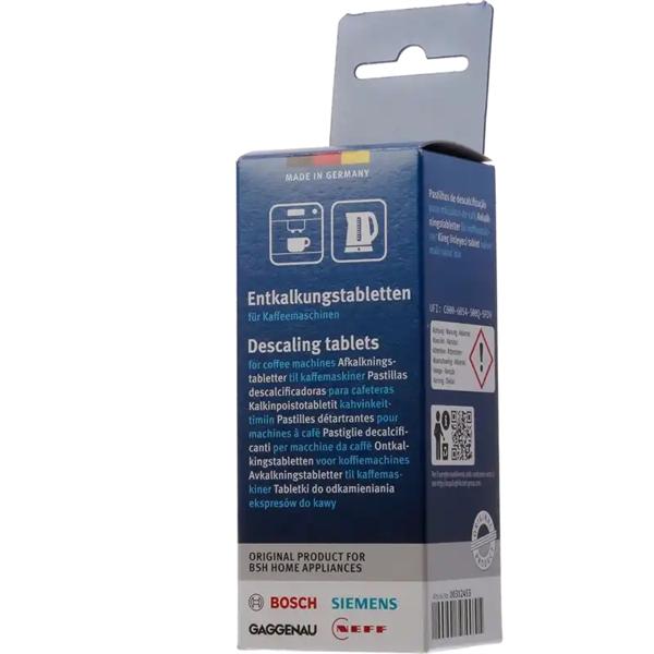 Bosch/Siemens afkalkningstabletter 6 x 18 g