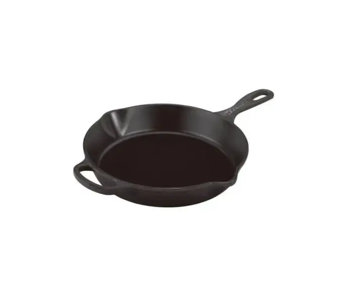 Le Creuset dyb støbejernsstegepande 26 cm Signature mat sort