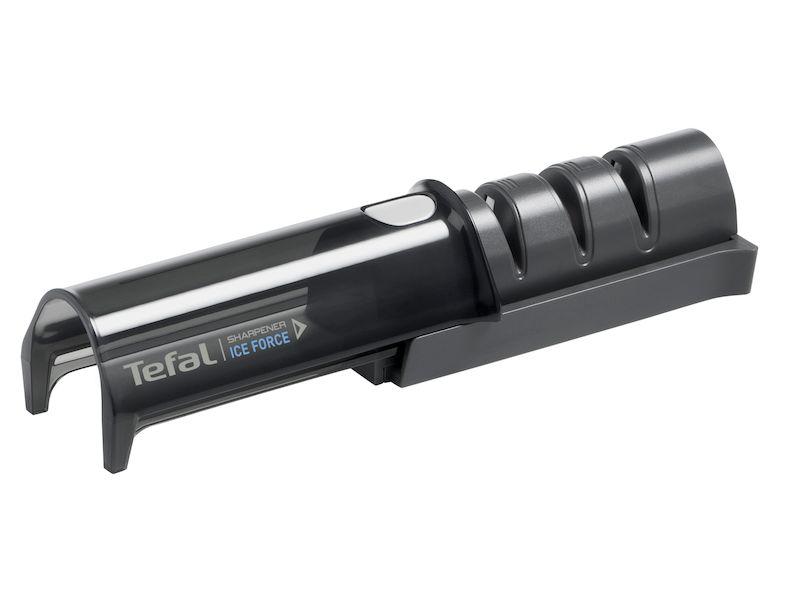 Tefal Ice Force knivsliber i sort med 20 graders slibevinkel
