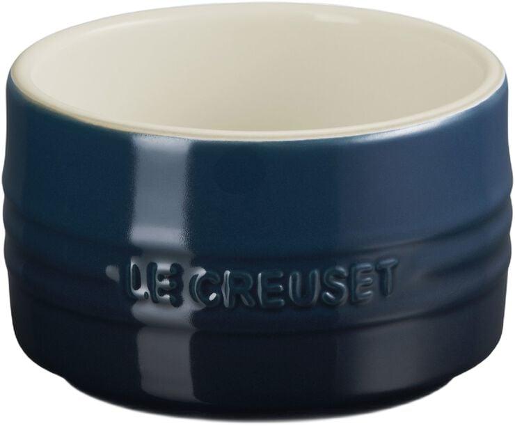 Le Creuset stabelbar ramekin 200ml i farven Nuit mørkeblå