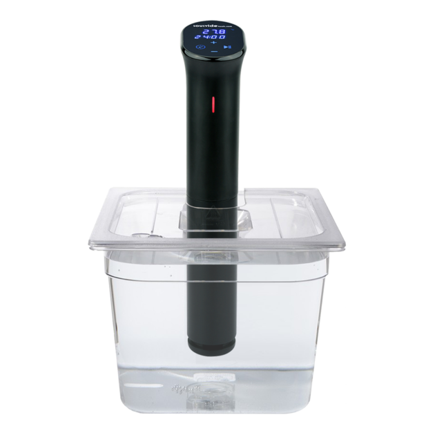 Sous vide-kar 11,6 liter polycarbonat med isoleret låg