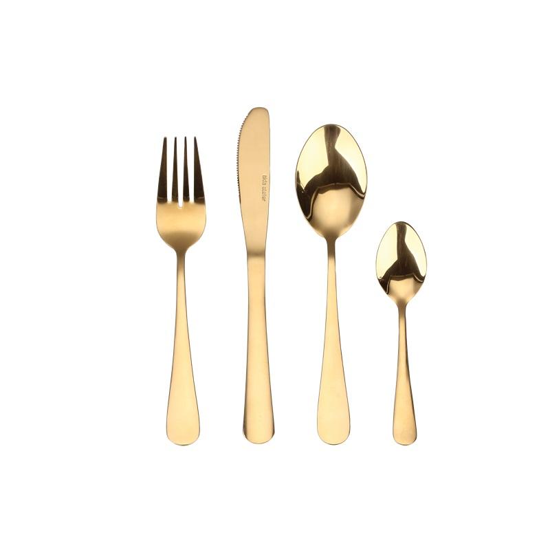 Aida Atelier bestiksæt 16 dele guld