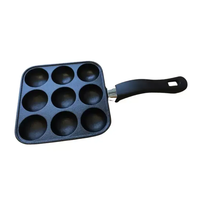 Conzept støbejern æbleskivepande til komfur