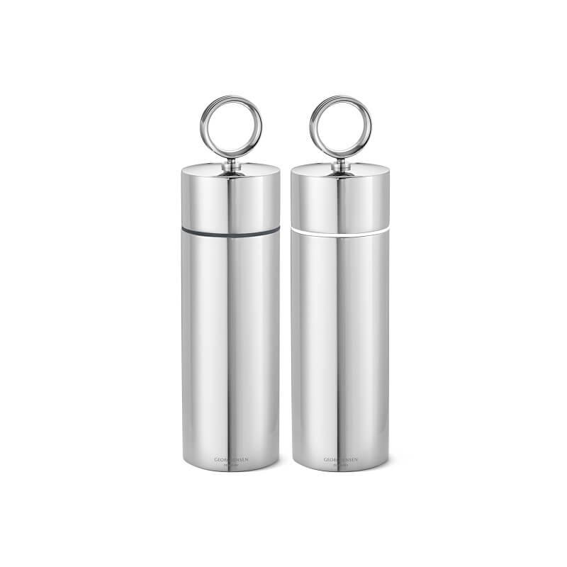 Georg Jensen BERNADOTTE salt- og peberkværnsæt, rustfrit stål