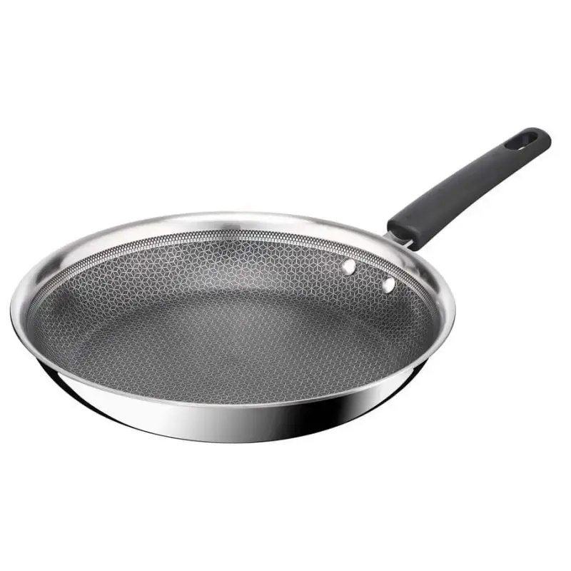 Tefal Emotion Plus SS Tri-Ply Mesh PFTE stegepande 28 cm i rustfrit stål