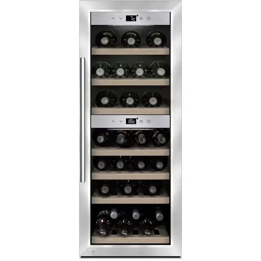Caso WineComfort 380 Smart vinkøleskab med WiFi og 2 temperaturzoner